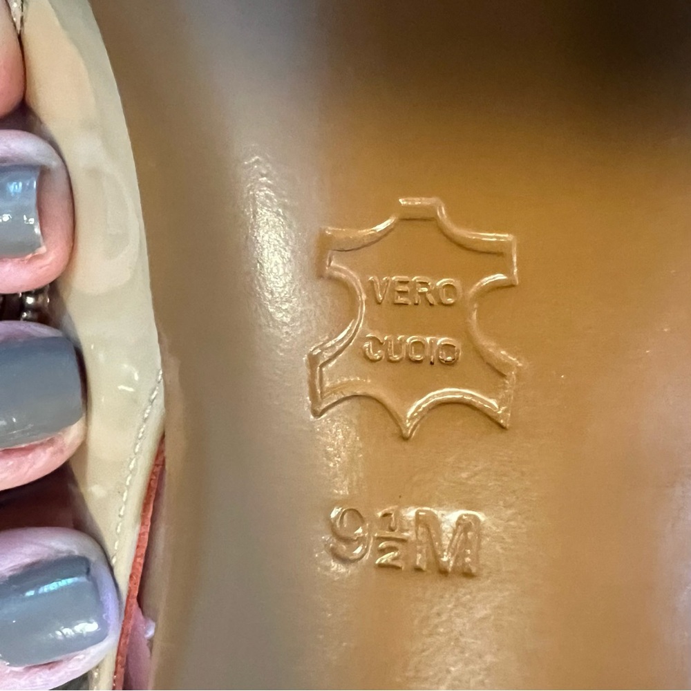 Genuine Leather Via Spiga Heels - Picture 7 of 10